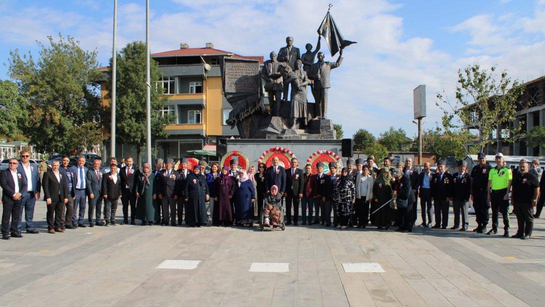 GAZİLER GÜNÜ İLÇEMİZDE COŞKUYLA KUTLANDI...