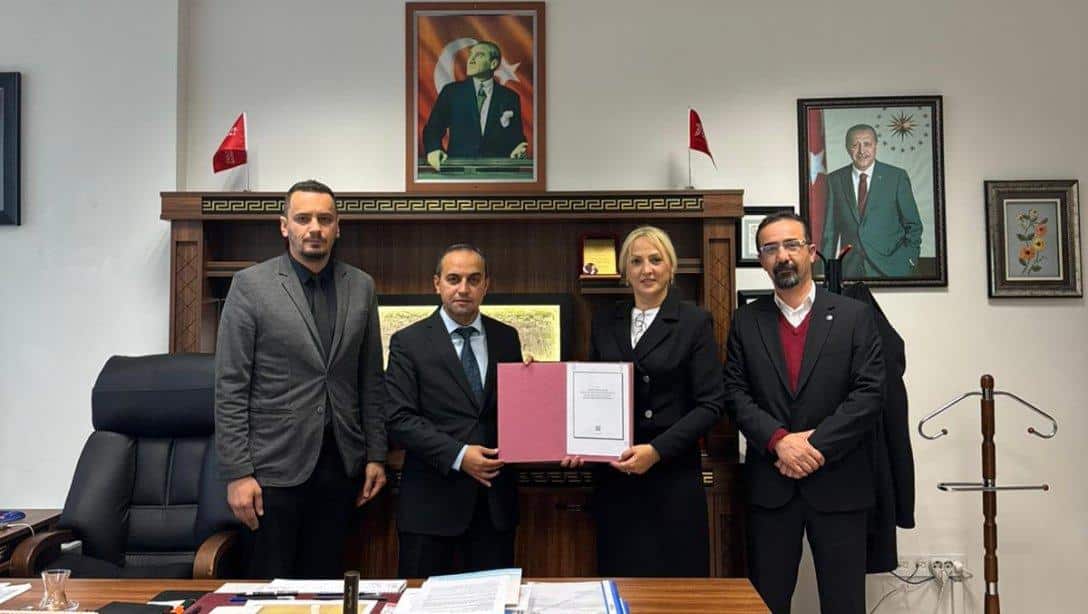 MÜDÜRLÜĞÜMÜZ İLE SİSTEM ALÜMİNYUM FİRMASI ARASINDA MESLEKİ EĞİTİM ALANINDA İŞ BİRLİĞİ PROTOKOLÜ İMZALANDI...